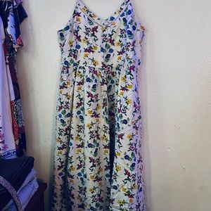 Old Navy Floral Midi Dress